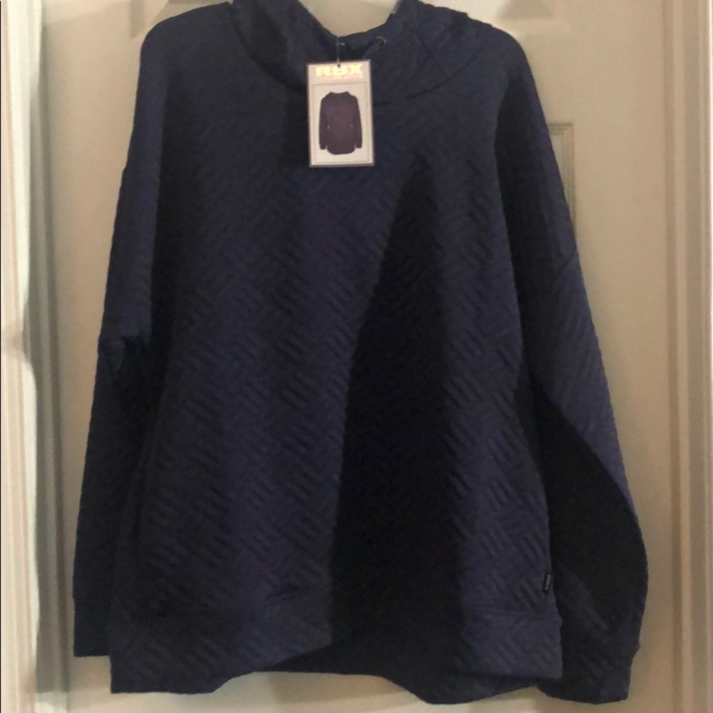 RBX New with tags Purple Quilted Hoodie